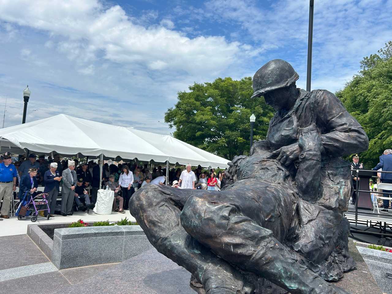 Atlantic City Vet Remembered On D-Day With New WWII Monument: 'We Appreciate Your Service'