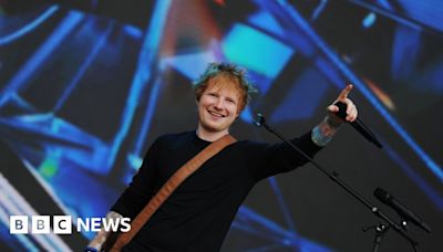 Ed Sheeran's guitar and Ipswich Town shirts to be auctioned off