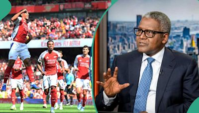 “I have regrets”: Dangote cancels plan to buy Arsenal, gives reasons