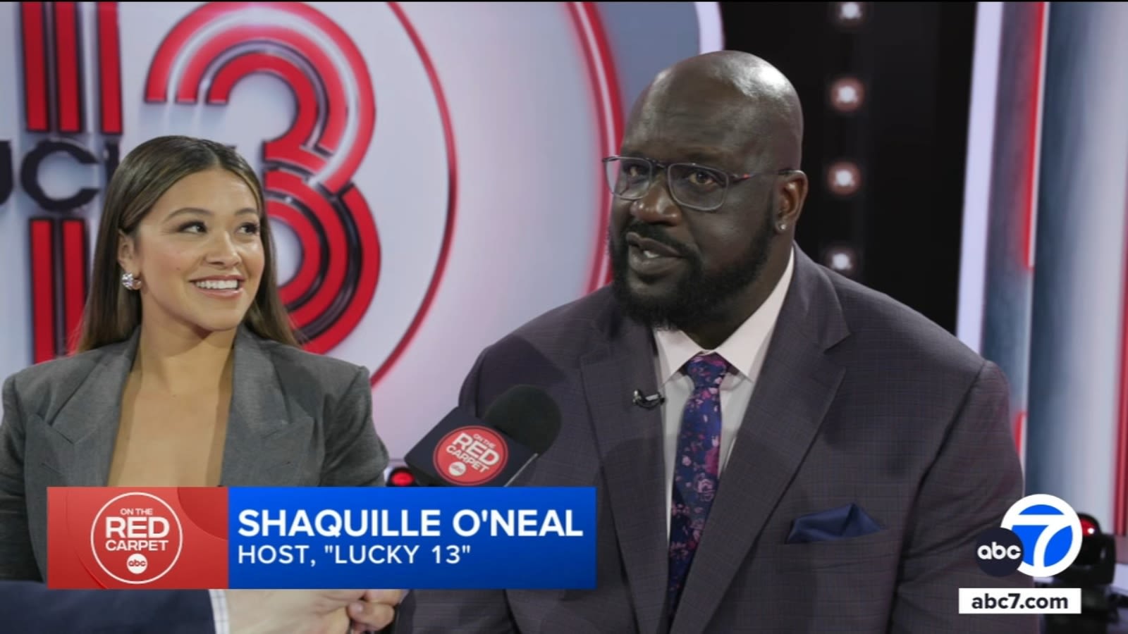 In 'Lucky 13,' Shaquille O'Neal, Gina Rodriguez test contestants knowledge for chance to win money