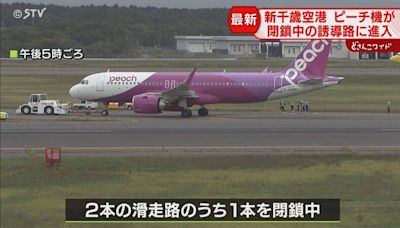 日本樂桃客機誤闖滑行道 新千歲機場緊急封閉跑道