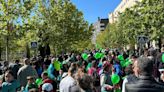 Cientos de personas se manifiestan en Leganés para pedir un instituto en Solagua-Poza del Agua