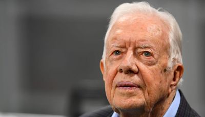 Jimmy Carter, nearing his 100th birthday, has recently become 'more alert' and is eager to vote for Kamala Harris