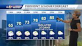 WATCH: Humid air and showers return this week