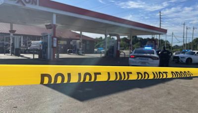 Man dead, three detained after shooting at gas station on American Way