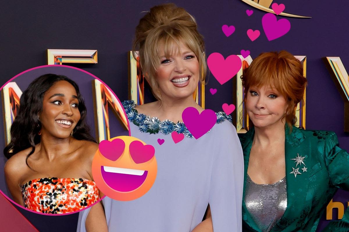 WATCH: Ayo Edebiri Meeting Reba McEntire and Melissa Peterman Is All of Us