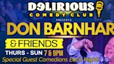 Don Barnhart Returns To Delirious Comedy Club For Las Vegas Residency