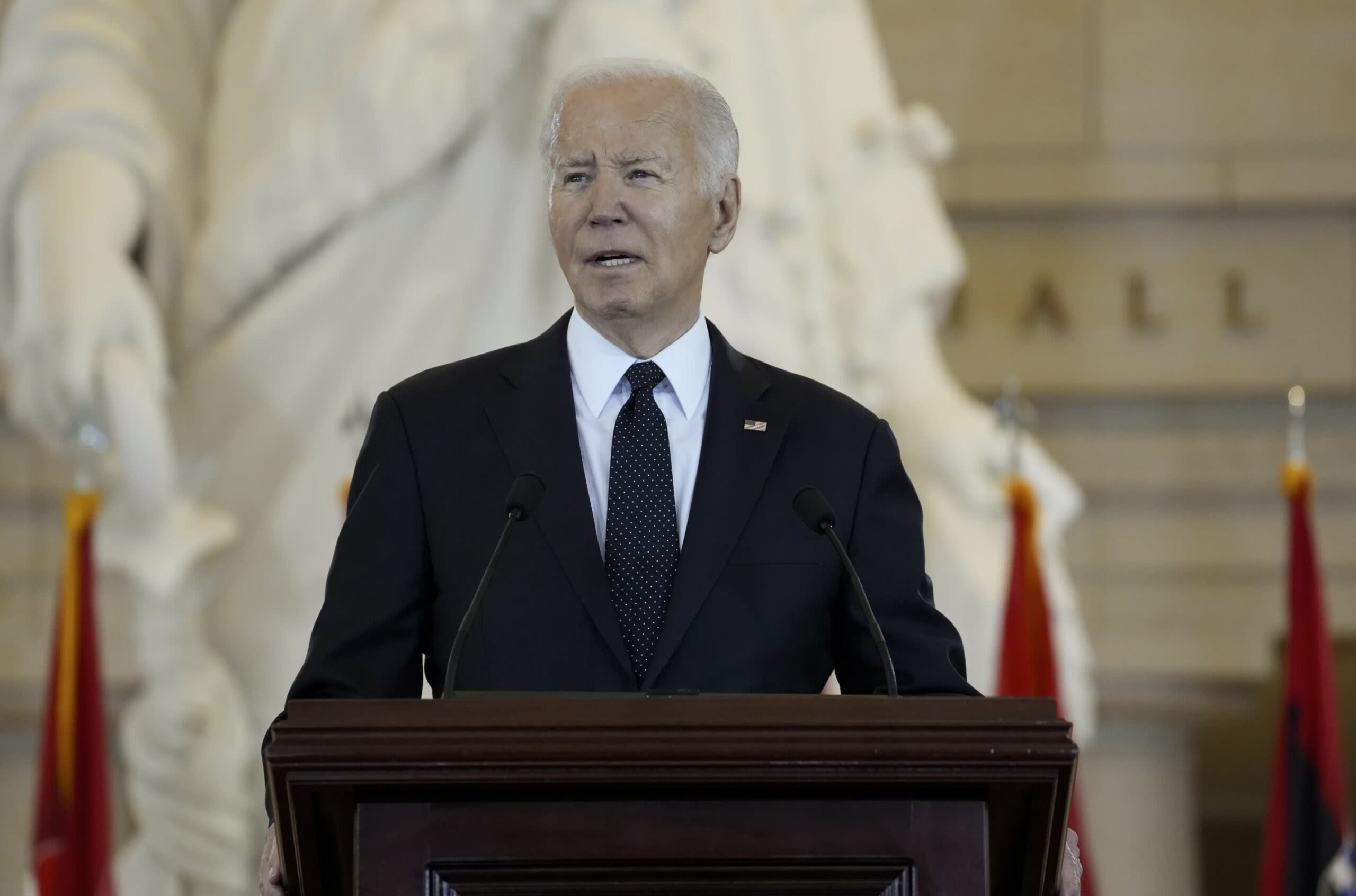 Donald Trump is still a threat to democracy, Joe Biden's campaign says