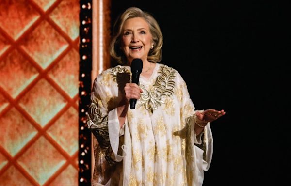 Hillary Clinton showcases ‘Suffs’ at Tony Awards, gets standing ovation