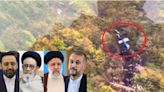 殘骸曝光！伊朗總統墜毀直升機尋獲 救難人員：總統部長9人均亡