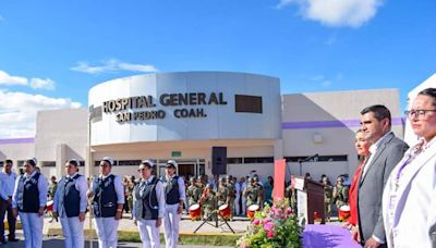 Celebran 60 aniversario del Hospital General de San Pedro