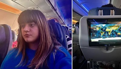 Woman tests TikTok's 'rawdogging' trend on a seven-hour flight