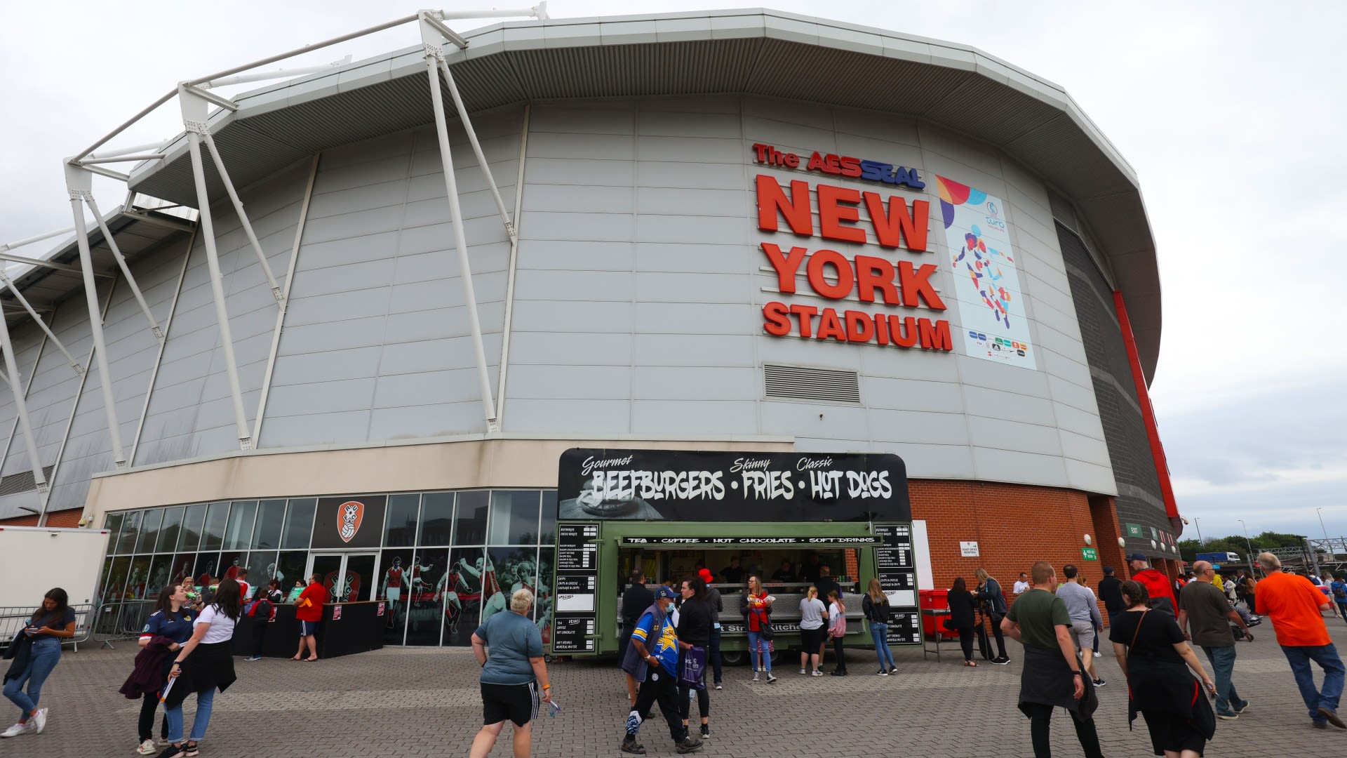 Championship clash suspended for medical emergency as medics rush to help