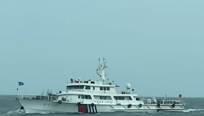 【有片】中國海警、公務船編隊進入金門水域 海巡署監控蒐證、廣播驅離