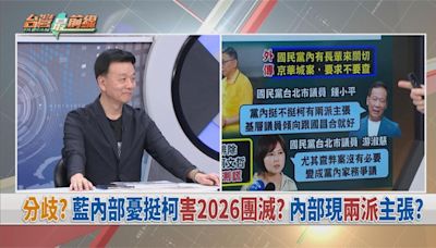 柯出事2026回歸藍綠對決？于北辰：鋼鐵小草變回中間選民！