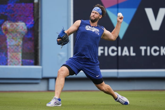 Dodgers pitcher Clayton Kershaw has been shut down after experiencing lingering soreness