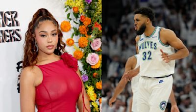 Karl-Anthony Towns Shares Adorable Moment With Proud Girlfriend Jordyn Woods After Clinching WCF Spot