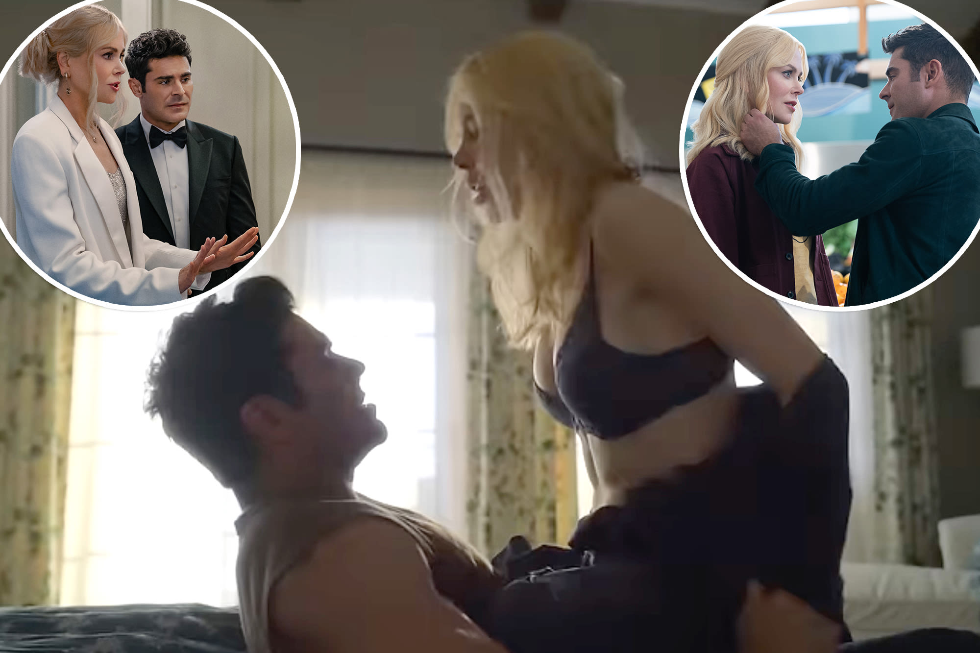 Nicole Kidman and Zac Efron strip down for hot sex scene in new ‘A Family Affair’ trailer