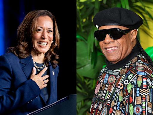 Stevie Wonder Shouts Out Kamala Harris During Performance at Duke Fakir’s Funeral Service