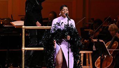 Fantasia Stuns In A Chic Christian Siriano Gown | Essence