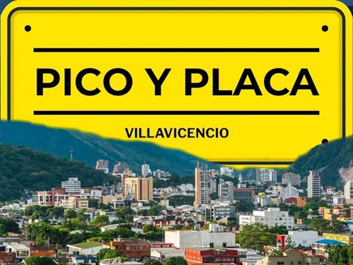 El Pico y Placa en Villavicencio para este viernes 5 de julio