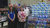 Kroger, Fairborn Police make big donation to FISH food pantry