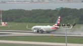 American Airlines plane aborts takeoff after losing tires on Tampa to Phoenix flight