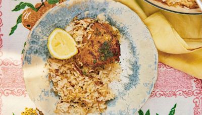 One-pot chicken thighs and rice recipe
