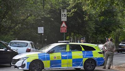 Man arrested after British soldier was stabbed and seriously hurt in attack near barracks