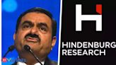 Fresh twist: Hindenburg gets Sebi notice for ‘shorting Adani shares’ - The Economic Times
