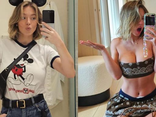 Fotos: Sydney Sweeney usa sensual minifalda y cautiva redes con selfies