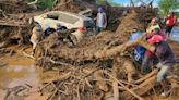 At least 45 people die in western Kenya after a dam collapses following heavy rains