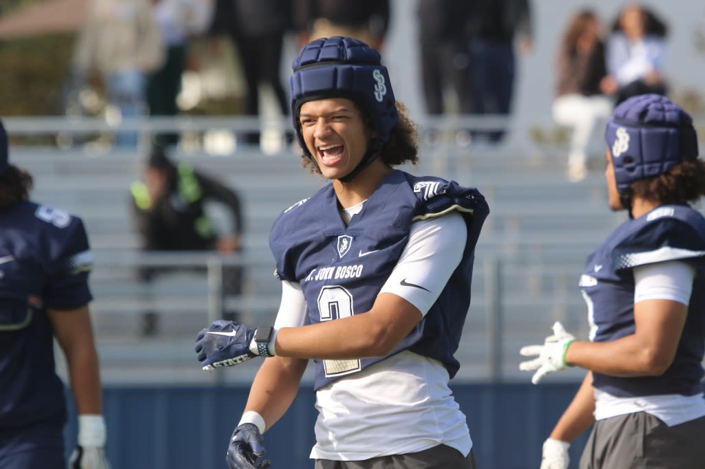 St. John Bosco football’s spring game showcases talented 2026 recruits