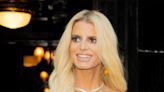 Jessica Simpson Rocks A White Dress And Zebra Heels From Her New Collection