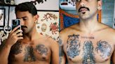 Lucas Pizane faz novas tatuagens, 'fecha o peito' e recebe elogios de Giovanna Lima