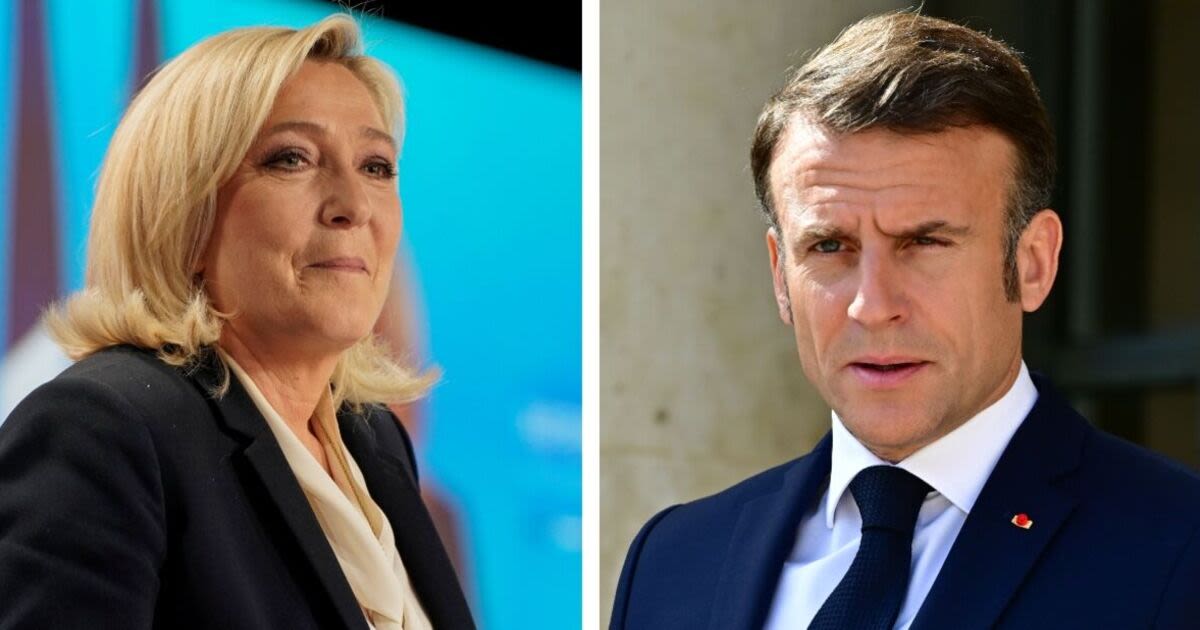 Emmanuel Macron scrambles to keep control as he challenges le Pen to 'duel'