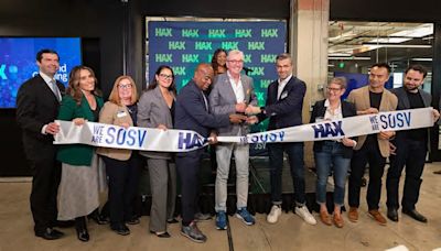 HAX cuts ribbon on US headquarters in Newark (photos)