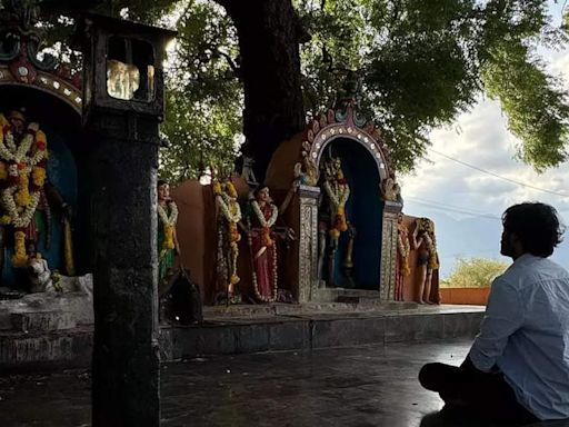 Dhanush visits his ancestral temple in Theni ahead of 'Raayan' release | Tamil Movie News - Times of India