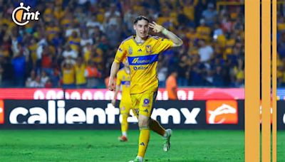 Marcelo Flores se luce con el primer hat-trick de su carrera en goleada de Tigres a Necaxa