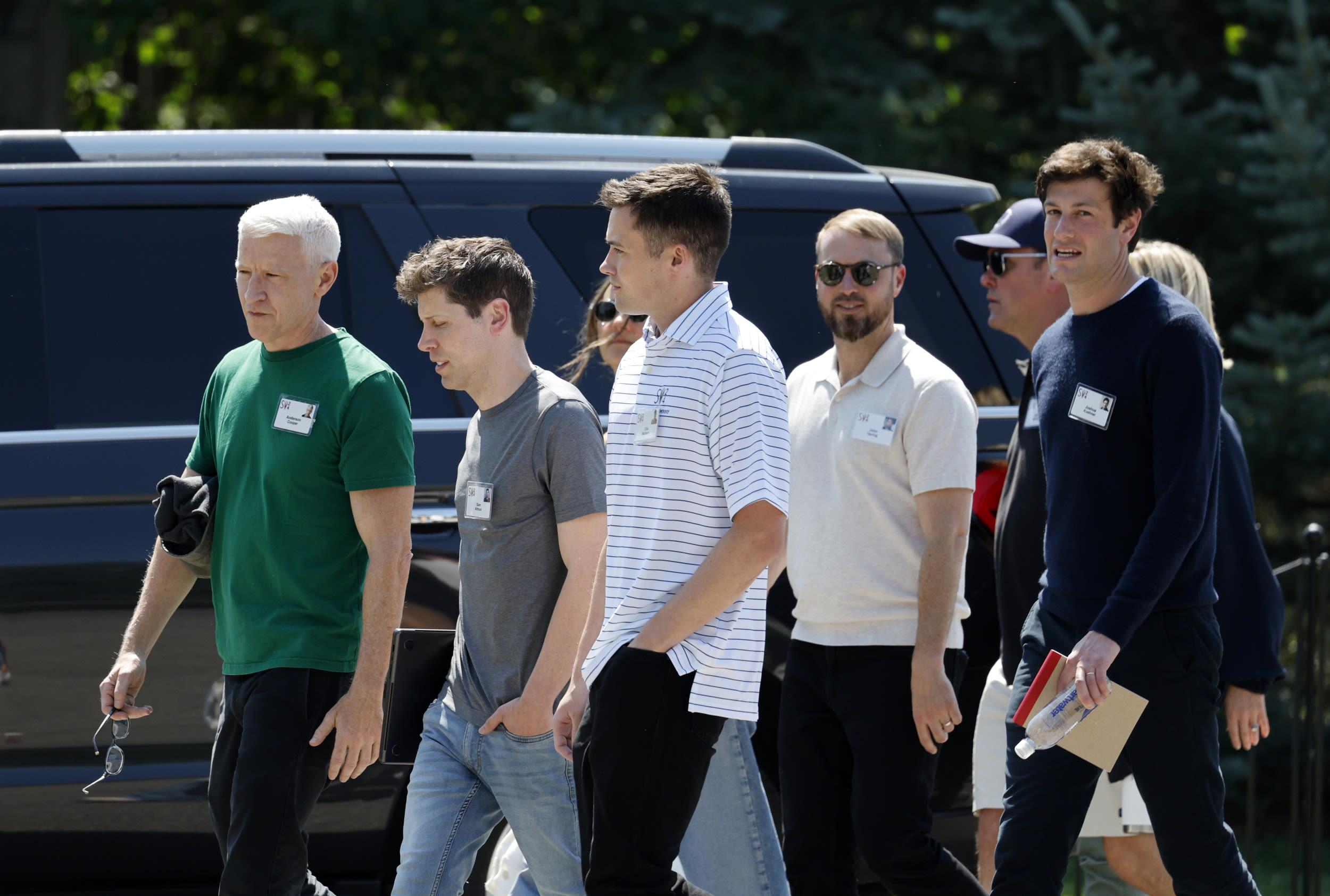 Photos: Sam Altman, Anderson Cooper, Others at Sun Valley Conference