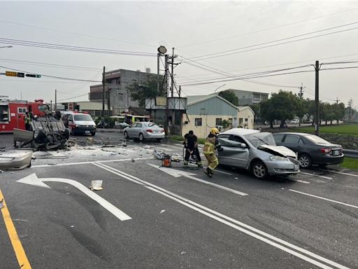 雲林豐田工業區車輛暴衝 釀1死！如災難電影驚悚畫面曝 - 社會