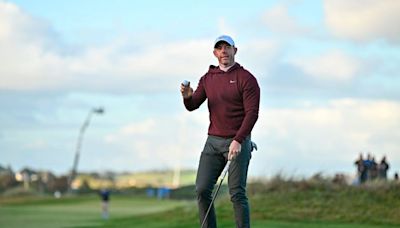 Irish Open Day Two: Rory McIlroy and Shane Lowry among early starters at Royal County Down