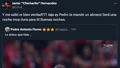 Chicharito responde a periodista de TUDN que criticó su festejo polémico en Atlas vs Guadalajara