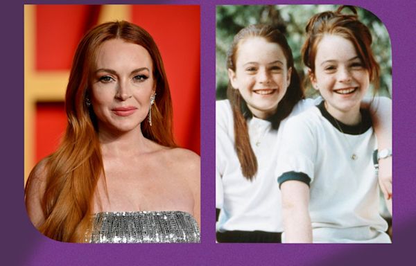 Lindsay Lohan Just Reunited With The Real-Life 'Parent Trap' Twin