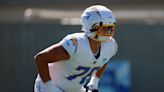 Chargers training camp, Day 5: Joe Alt holds his own in first padded practice