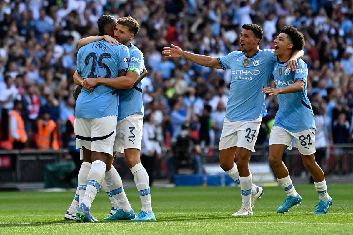 Man City vs Manchester United LIVE: Community Shield result and reaction after Akanji scores winning penalty