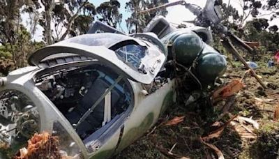 Mueren ocho personas en accidente de helicóptero militar en Ecuador - La Tercera
