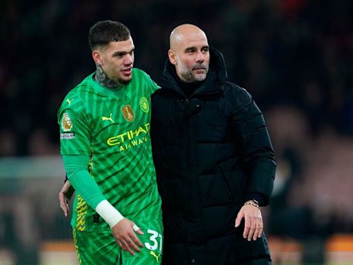 ‘I don’t know - he has to see maybe now other options’ – Pep Guardiola hints at Ederson departure