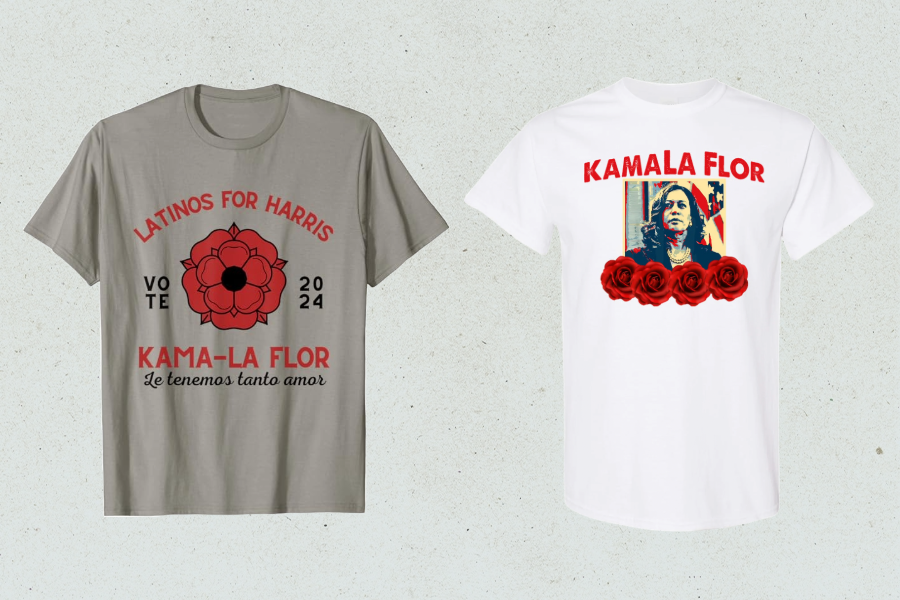 ‘Kama La Flor’: A Selena-Inspired Kamala Harris Shirt Has Hit the Internet