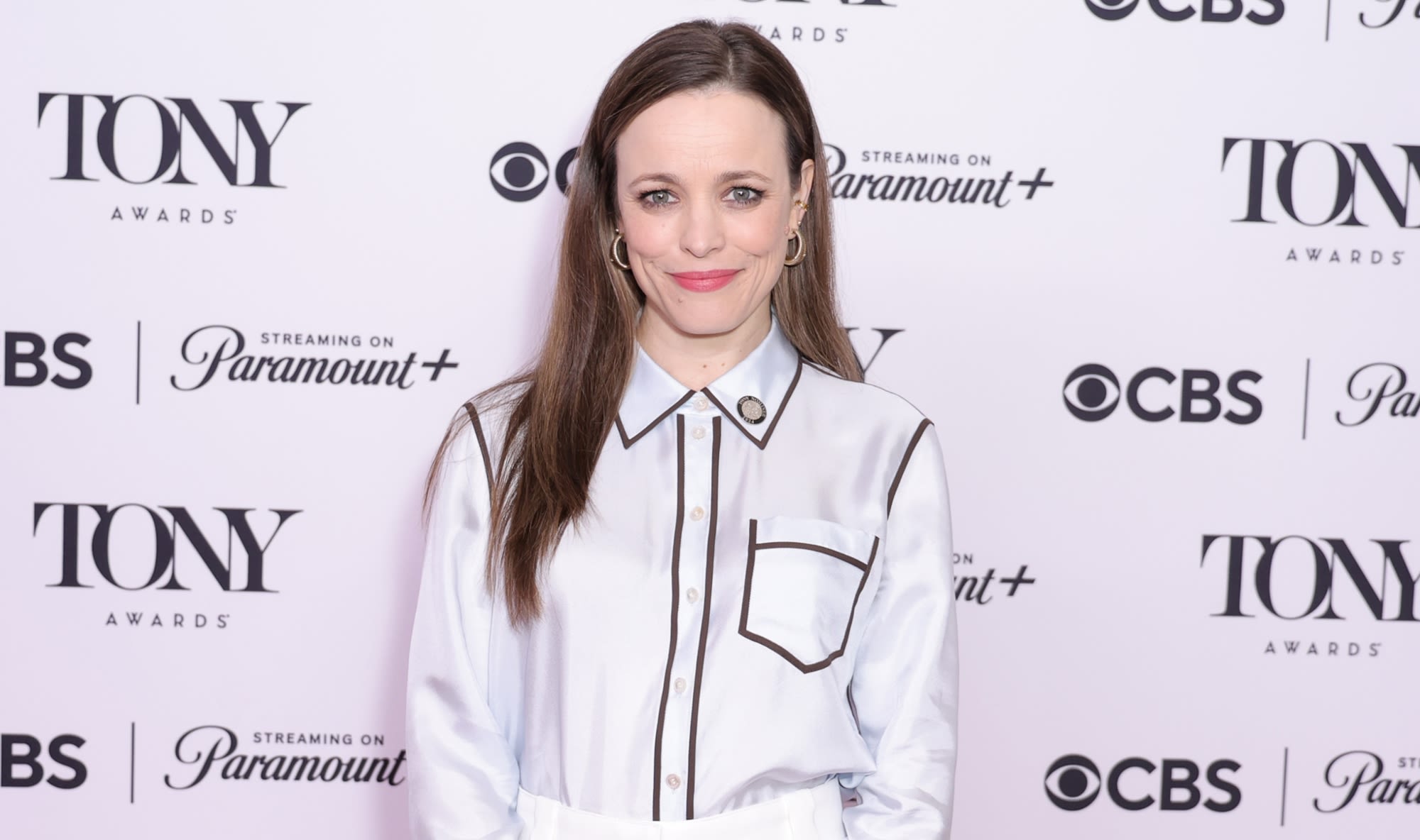 Rachel McAdams Wears Silk Tory Burch Shirt for Tony Awards 2024 Nominees Celebration